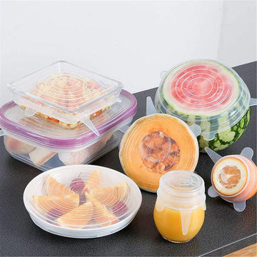 Silicone Stretch Lids Set Of 14