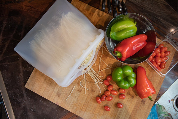 Reusable silicone bags