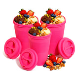 Reusable Non-Collapsible Cup - Durable Everyday Drinkware, Multi Pack Options