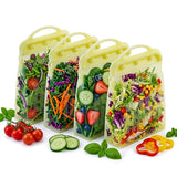 4 Tall bags, sandwich bags Reusable silicone food storage tall bags