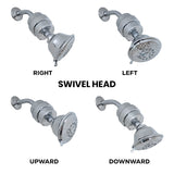 Innovative Technology Carbon Block Shower Filter/Shower Head Combo