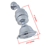 Innovative Technology Carbon Block Shower Filter/Shower Head Combo