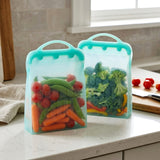 Tall Storage Bags - Durable Reusable Food Storage Bags, Multi Pack Options