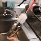 Multipurpose Cleaning Brush Set, Long Handle Bottle Cleaning Brush for Washing Narrow Neck Bottles, Cup, Pipes, Hydro Flask Tumbler, Sinks, Cup Cover
