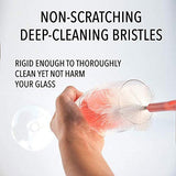 Multipurpose Cleaning Brush Set, Long Handle Bottle Cleaning Brush for Washing Narrow Neck Bottles, Cup, Pipes, Hydro Flask Tumbler, Sinks, Cup Cover