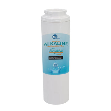 Alkaline Refrigerator Water Filter, Carbon Block Technology, Microplastic Free Replacement Filter Compatible MAYTAG-UKF8001,Whirlpool EDR4RXD1, NSF 42 Certified