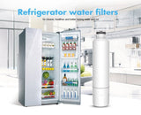 Micro-plastic Free, Lead free Carbon Block Technology  Refrigerator Water Filter Replacement Compatible Samsung DA29-00020B, HAF-CIN, DA29-00020A, NSF 45 & NSF 53 Certified