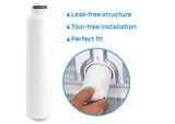 Micro-plastic Free, Lead free Carbon Block Technology  Refrigerator Water Filter Replacement Compatible Samsung DA29-00020B, HAF-CIN, DA29-00020A, NSF 45 & NSF 53 Certified