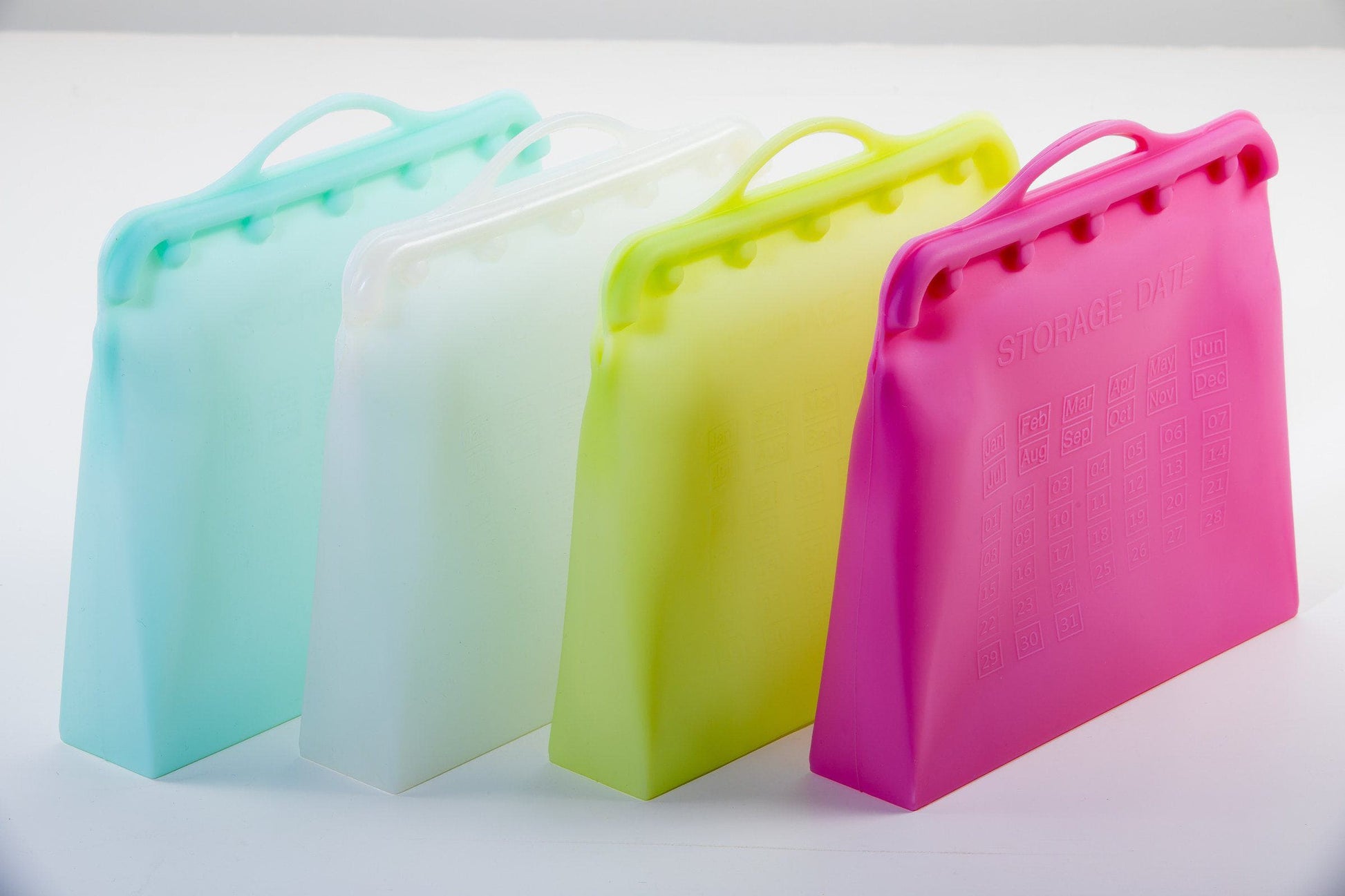Reusable Silicone Half Gallon Bag - 3 Colors –