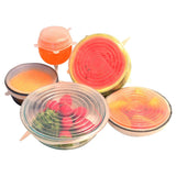 Silicone Stretch Lids Set Of 14