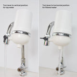 Alkaline Faucet Mount Replacement Filter, Microplastic free  Sink Water Filter Replacement, 300 Gallons Alkaline water per filter